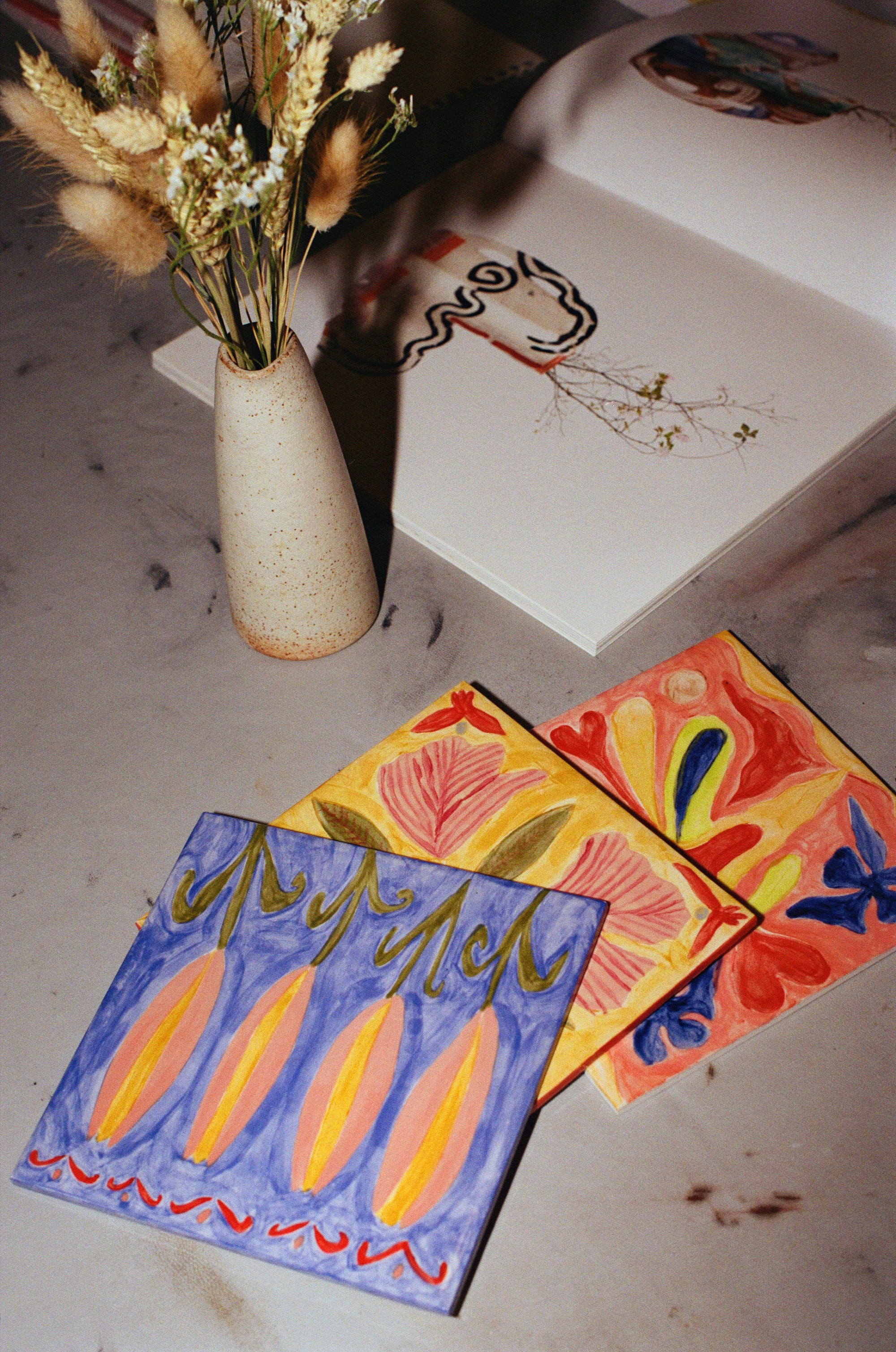 Ceramic Tile Painting Workshop With Claire Sherston | Saturday 25th January