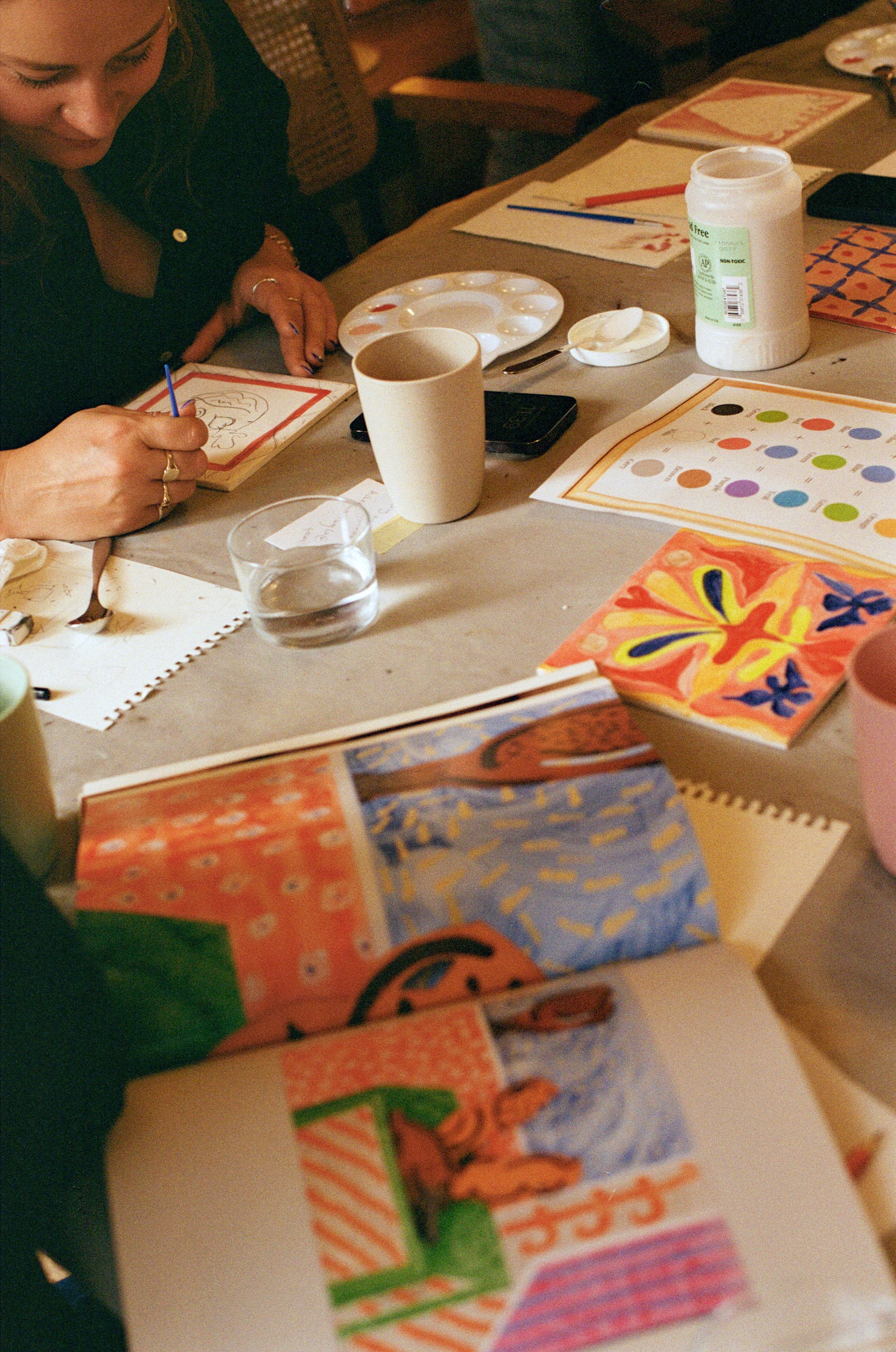 Ceramic Tile Painting Workshop With Claire Sherston | Saturday 25th January