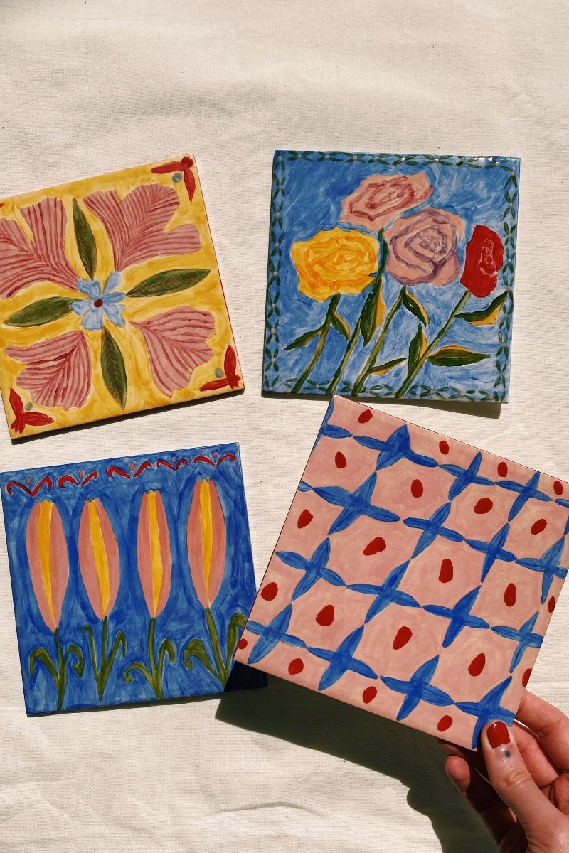 Ceramic Tile Painting Workshop With Claire Sherston | Sunday 29th September