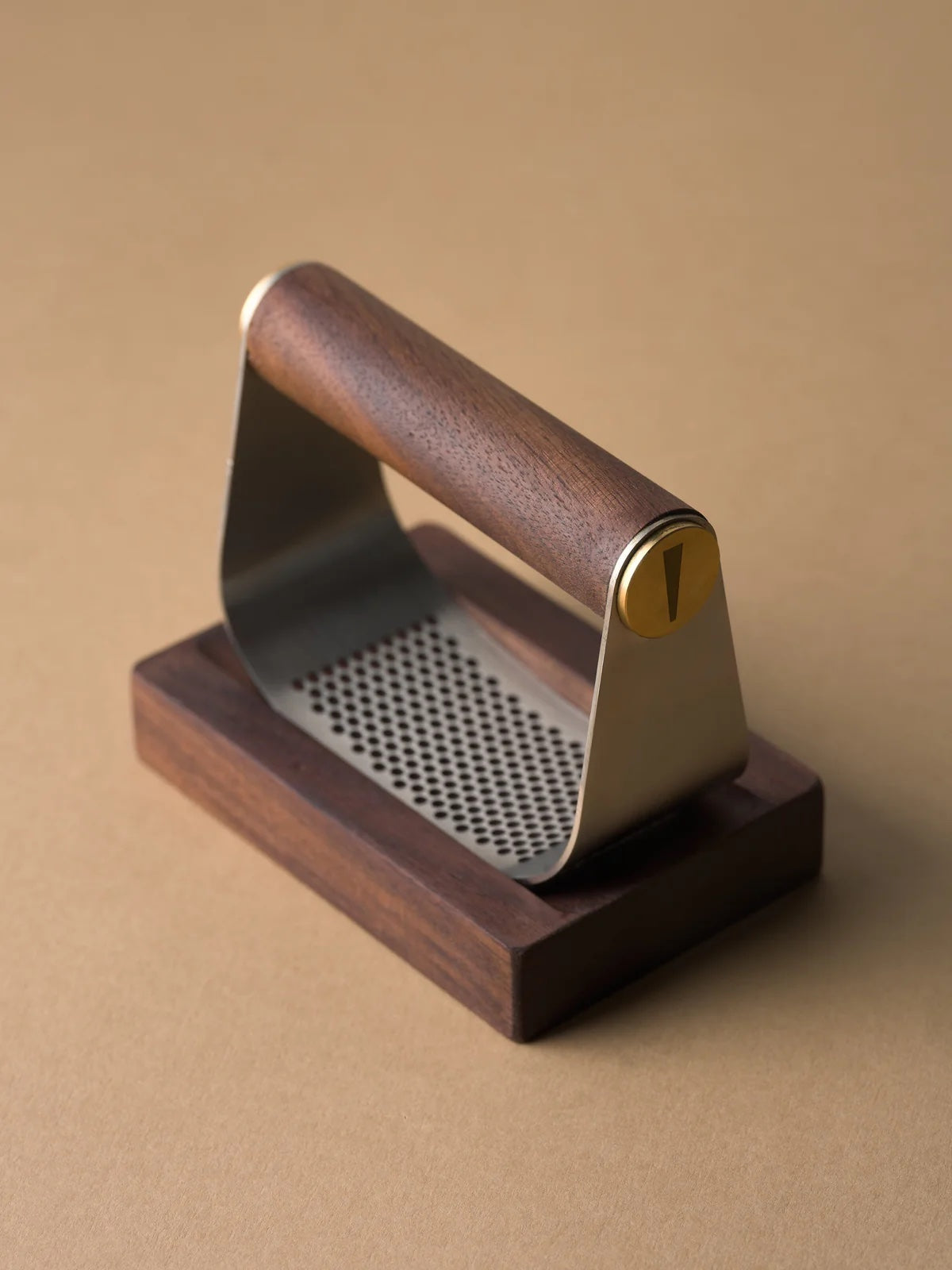 Walnut Garlic Crusher