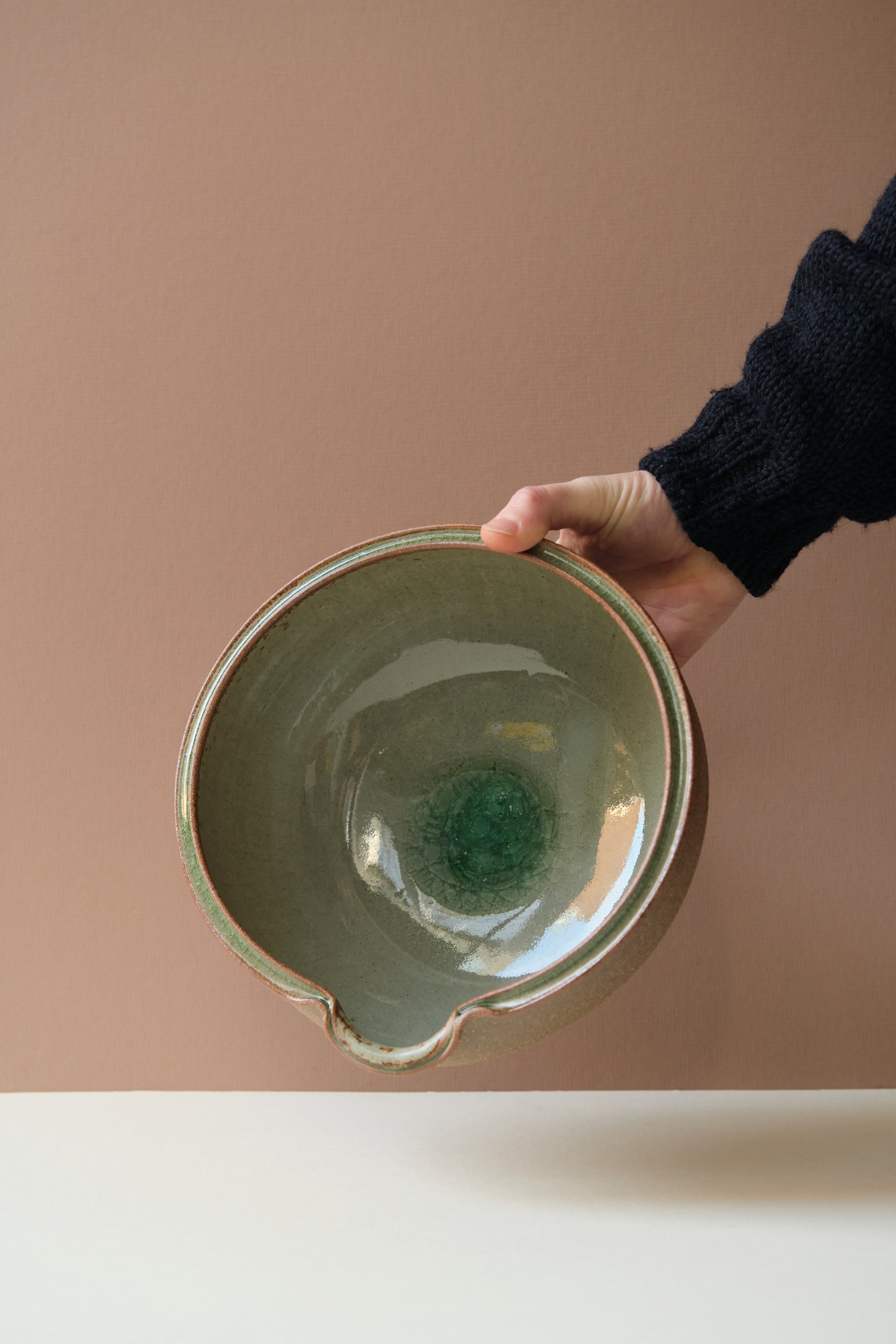 Wood Ash Batter Bowl by TKJ Ceramics