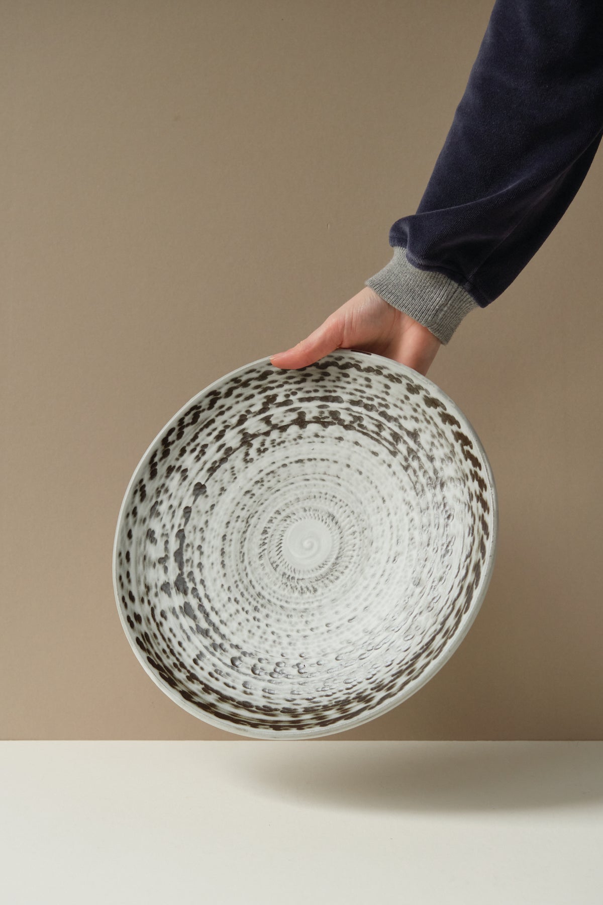 Sgraffito Serving Dish