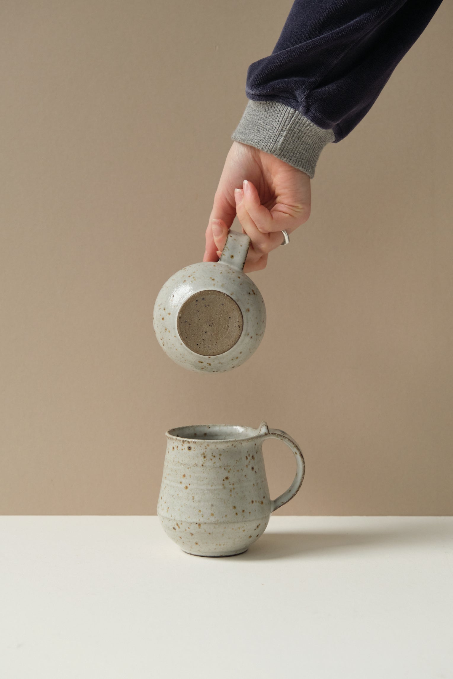 Rounded Speckle Mug