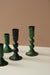 Aged Iron Candleholders - Close Up