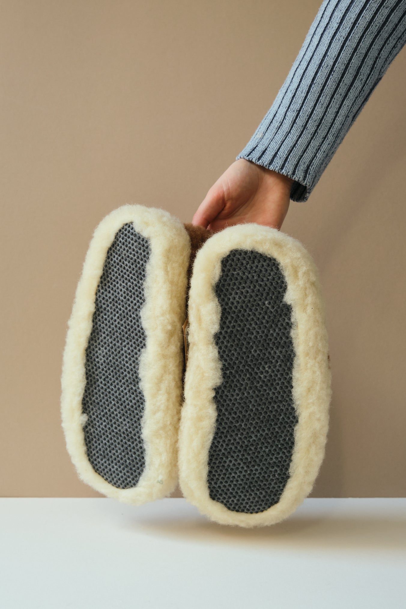 Chunky Lambswool Slippers