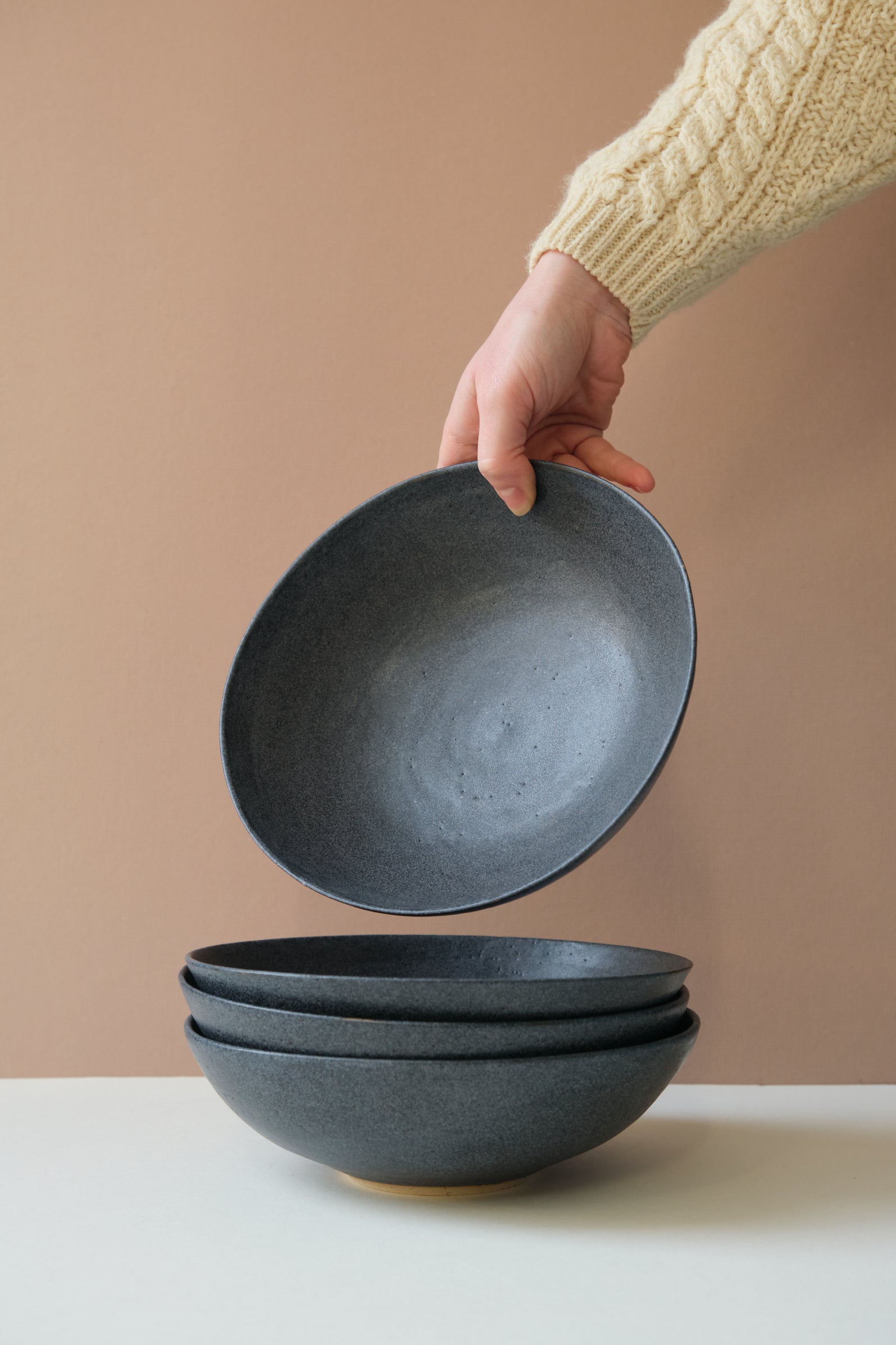 Navy Blue Everyday Bowl