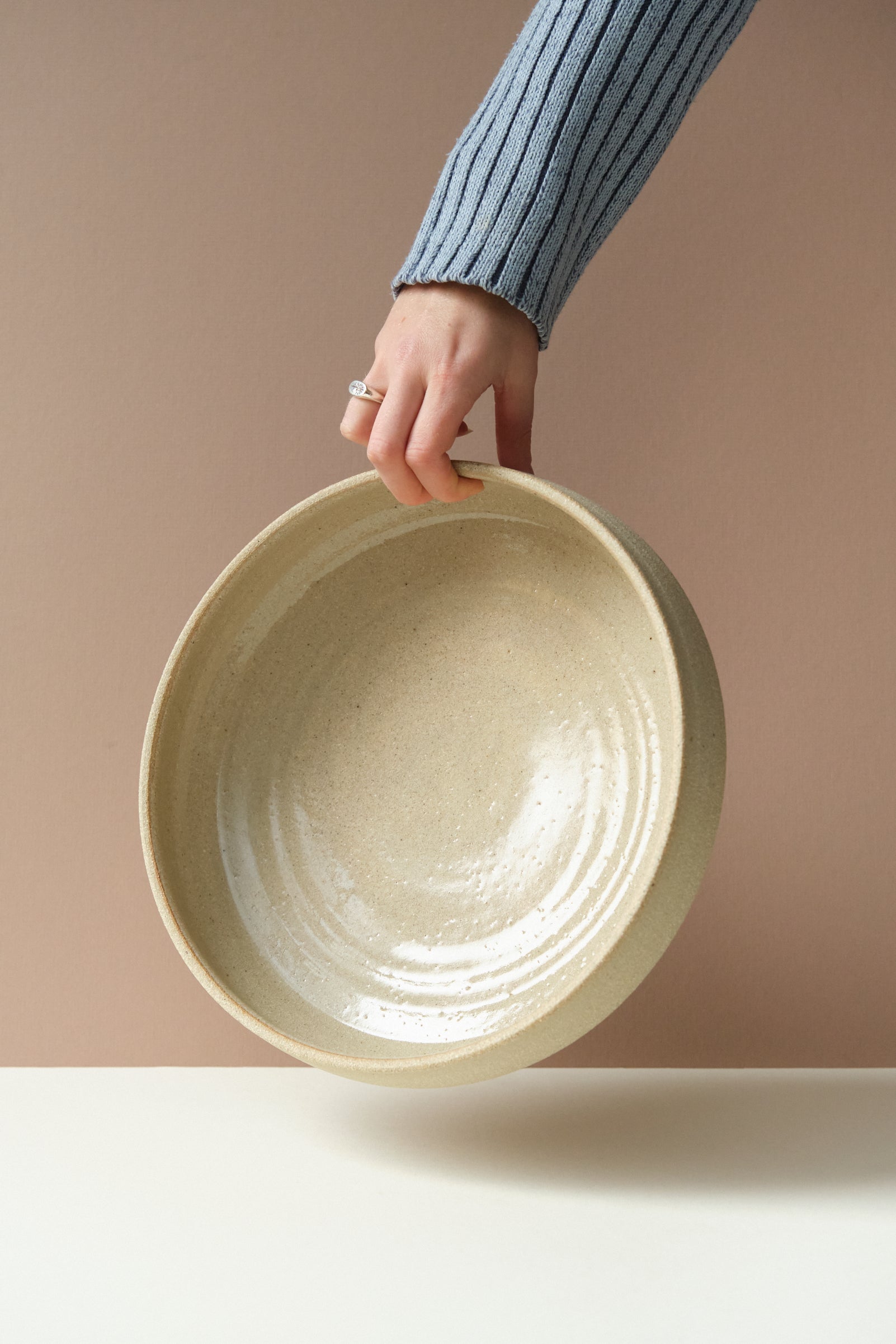 Extra Large Fruit Bowl in Sand