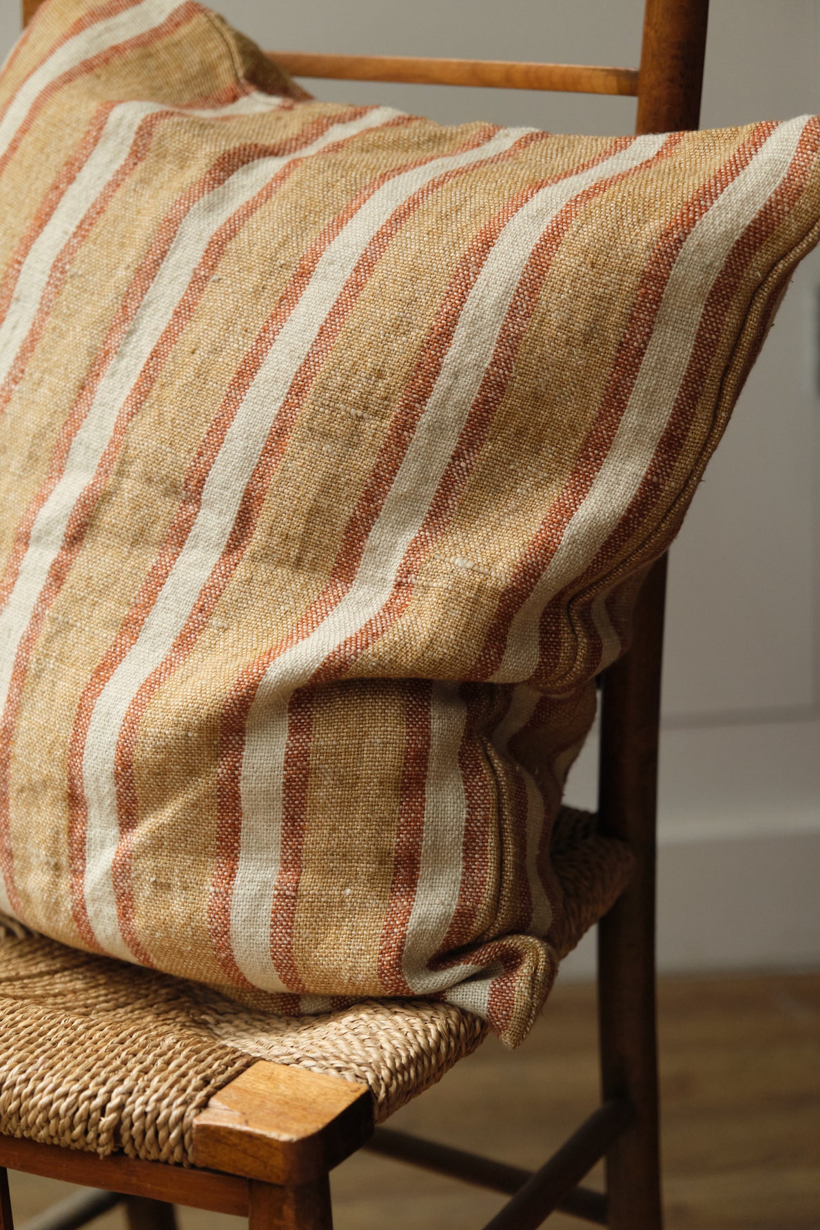 Brown Stripe Cushion