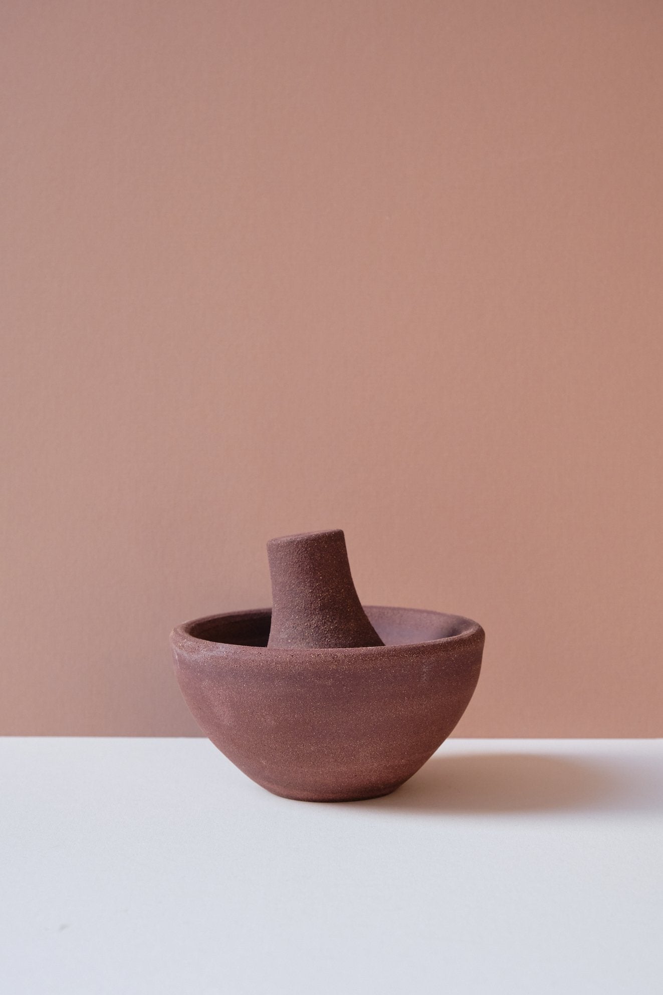 Red Clay Pestle & Mortar