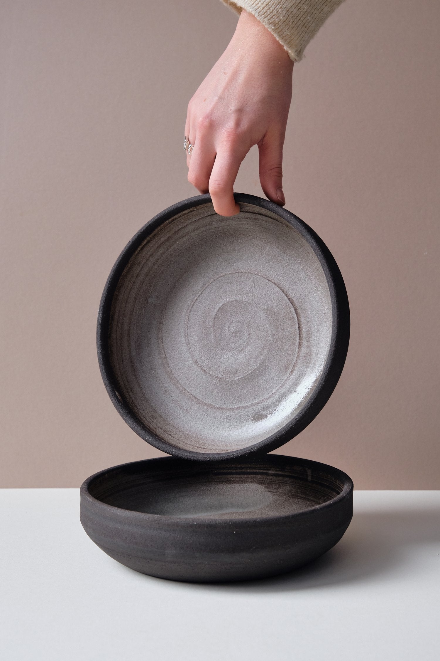 Black Clay Pasta Dish