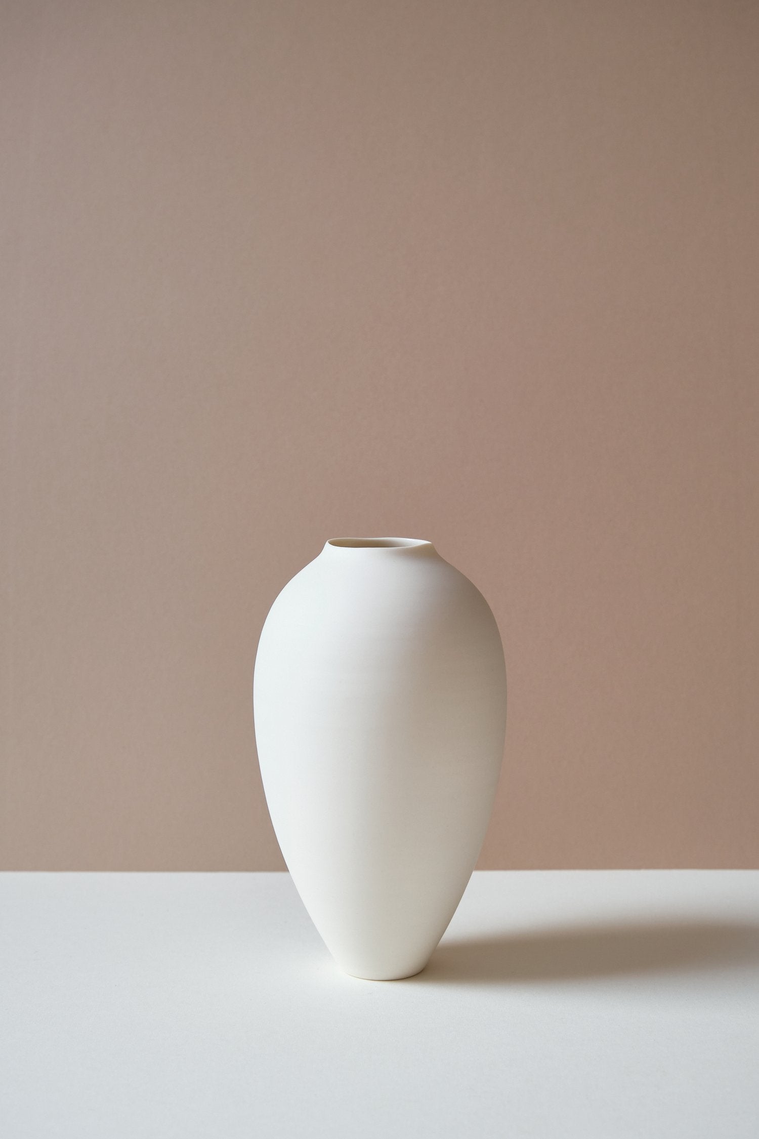 White Porcelain Vase