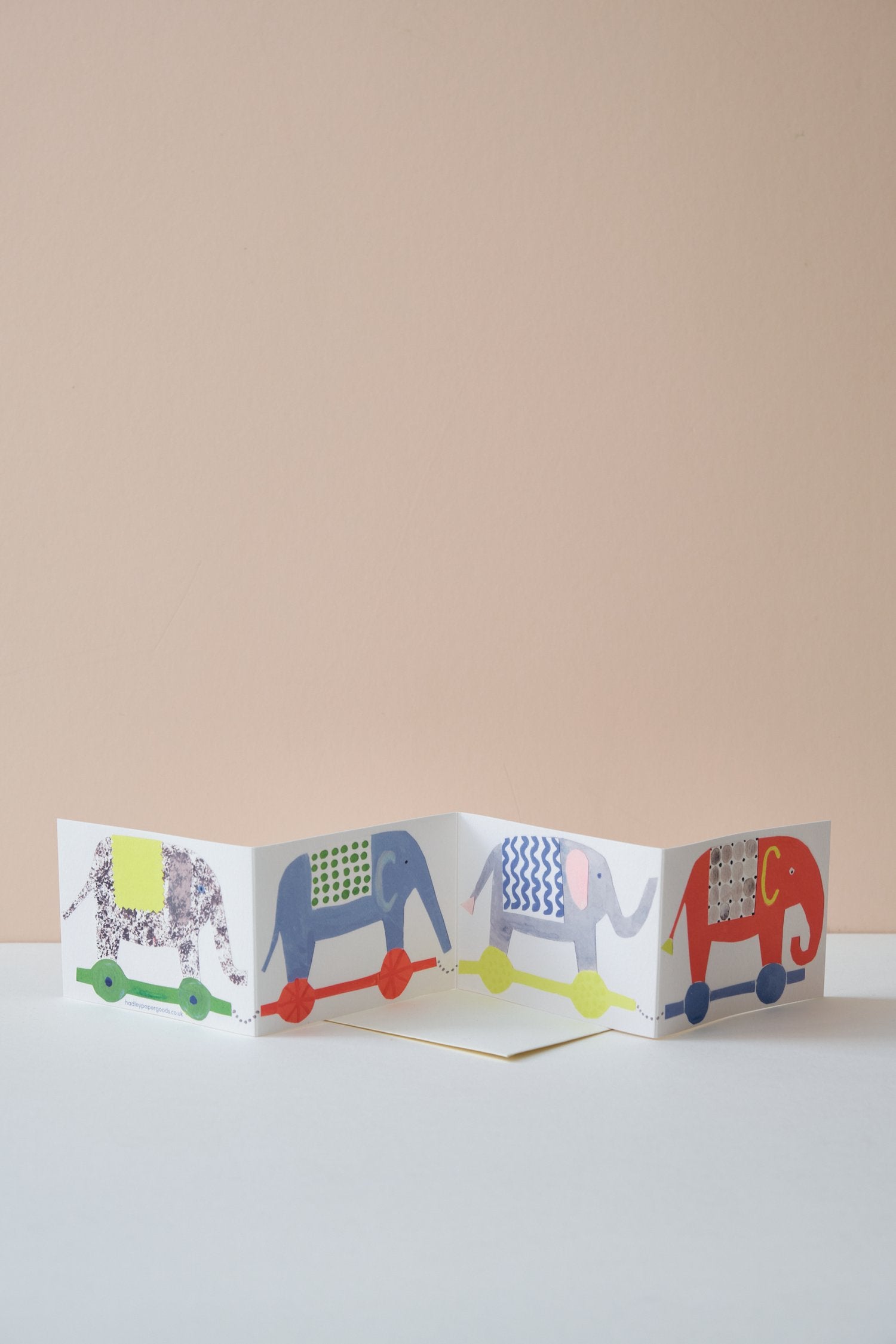 Elephants Greetings Card