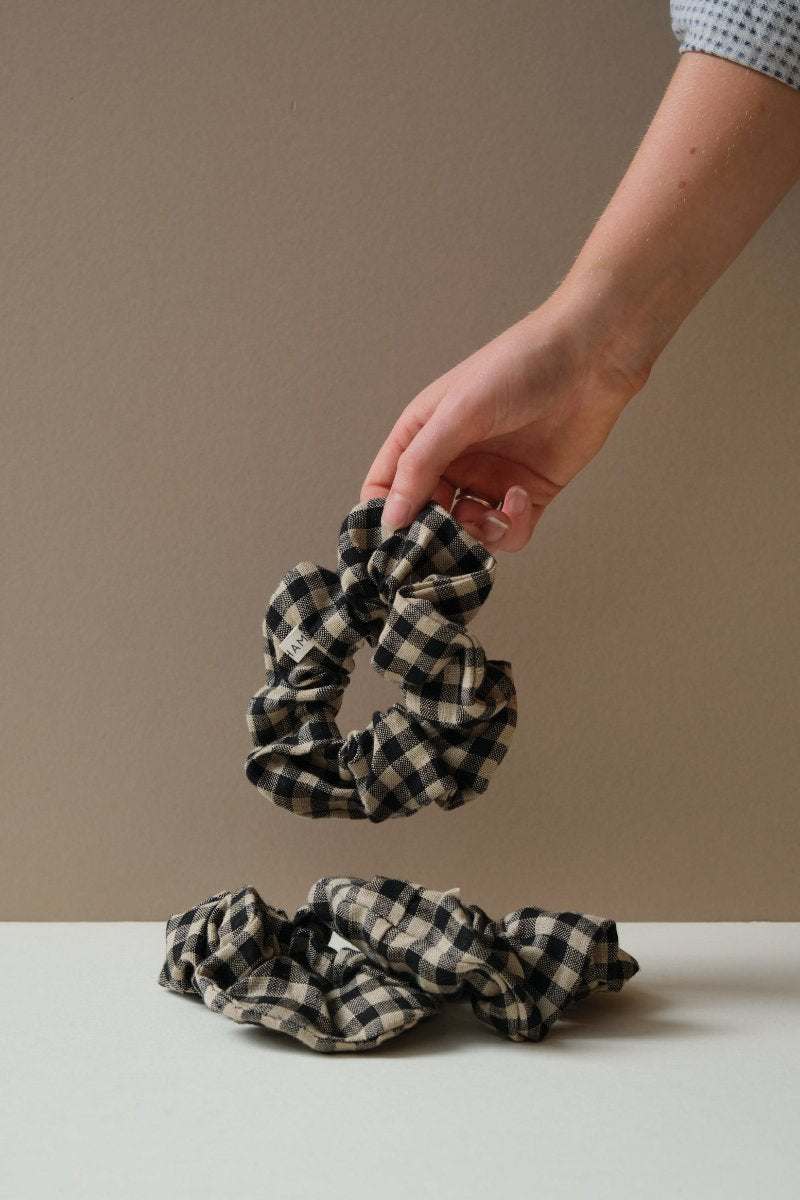 Pophams Linen Scrunchie