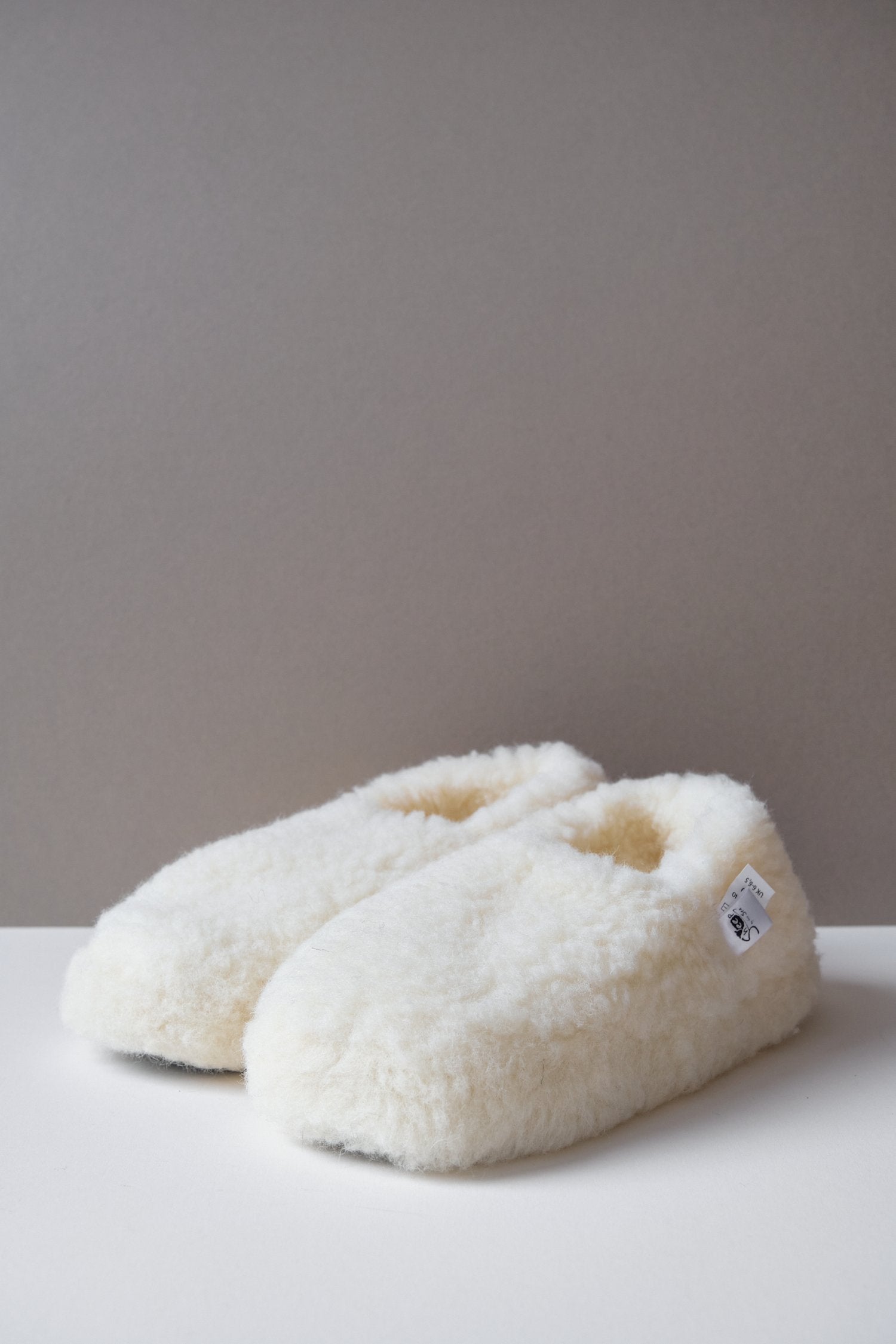 Chunky Lambswool Slippers Pophams Home