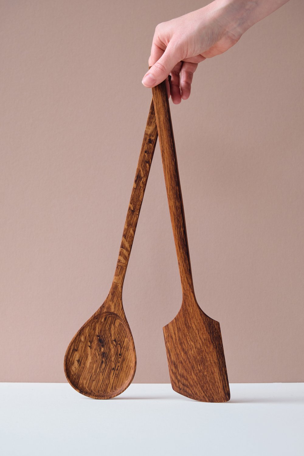 Brown Oak Spatula