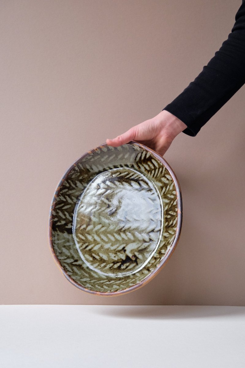 Herringbone Serving Dish