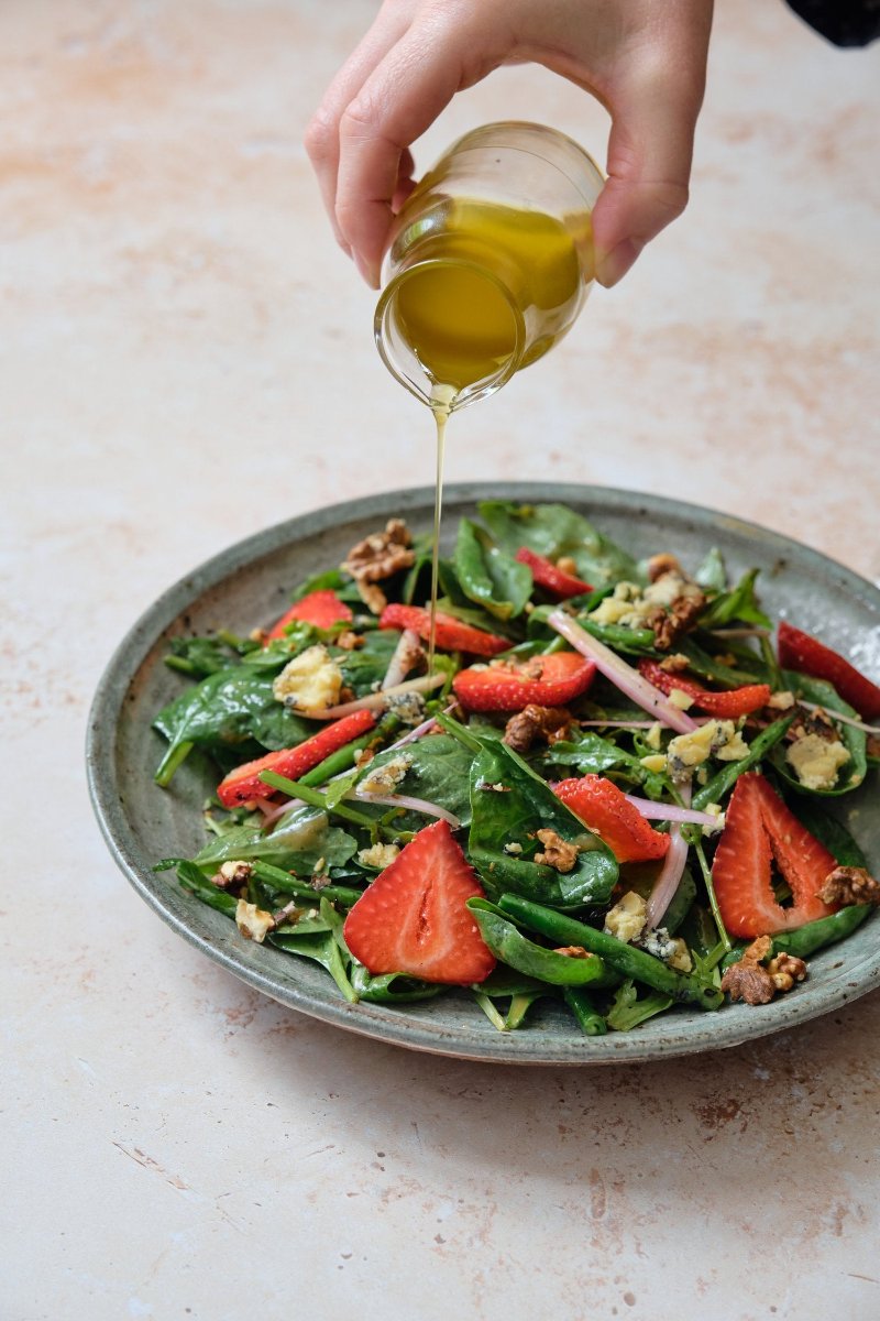 Glass Salad Dressing Bottle