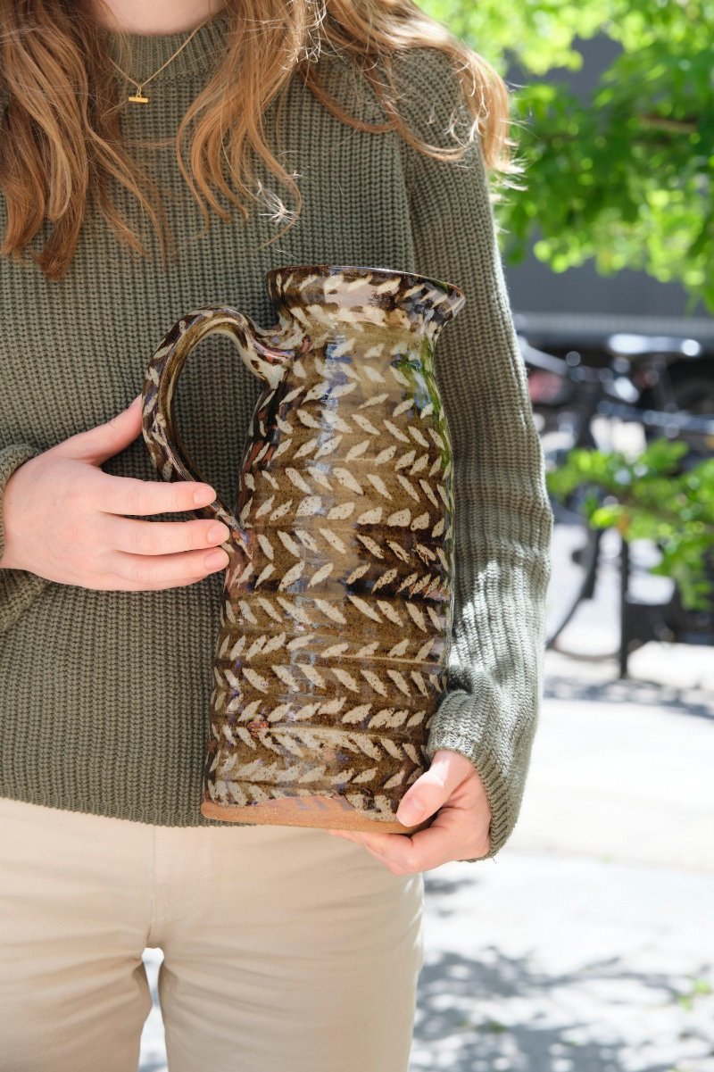 Extra Large Herringbone Jug