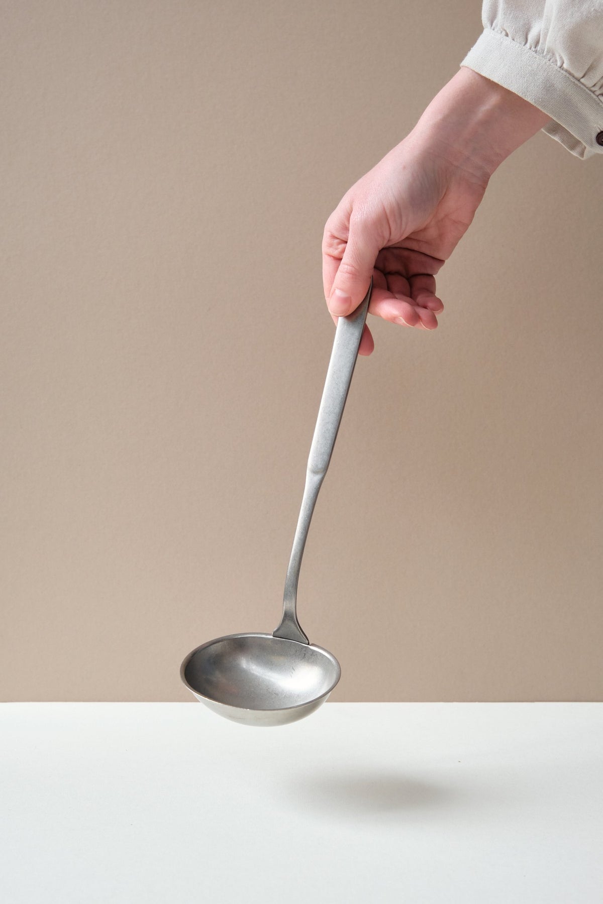 Stonewashed Stainless Steel Ladle