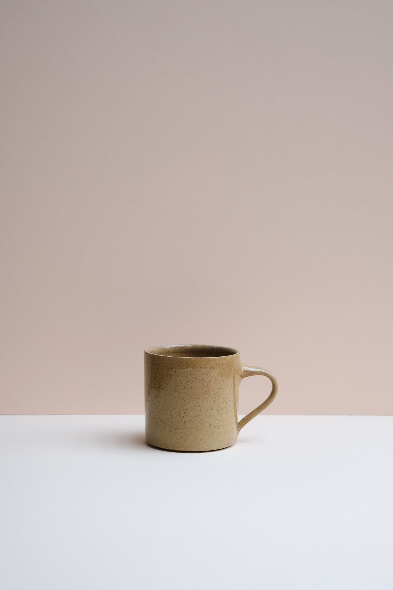 Large Brown Fleck Mug