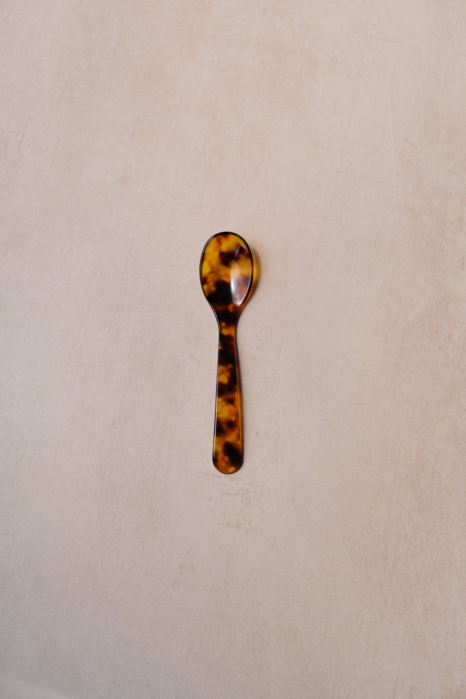 Tortoiseshell Egg Spoon